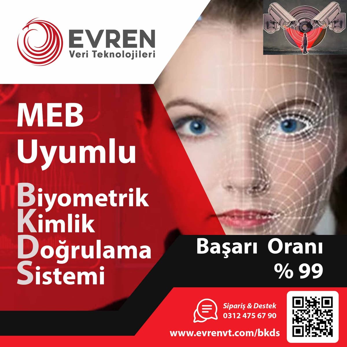 BKDS - Biyometrik Kimlik Doğrulama Sistemi